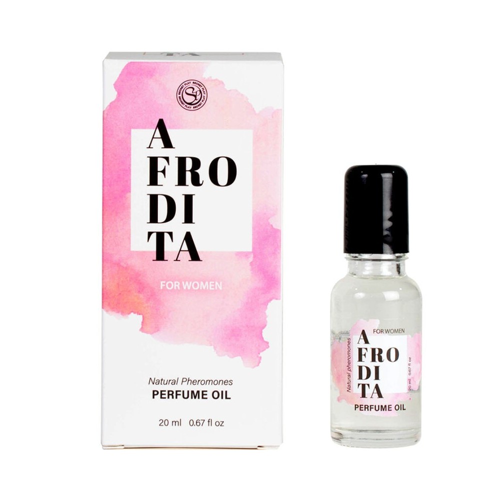 SECRETPLAY - AFRODIS PERFUME EM ÓLEO COM FEROMÔNIOS PARA MULHERES 20 ML