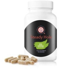 500 COSMETICS - CAPSULES U-STEADY HOLE POUR LA SANTE DU TRANSIT INTESTINAL - 60 CAPSULES