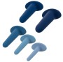 CALEXOTICS - SET PER ALLENAMENTO ANALE INDOSSABILE 5 PEZZI