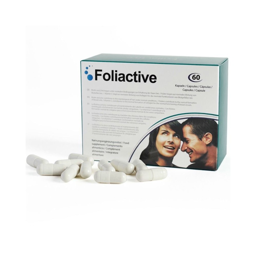 500 COSMETICS - FOLIACTIVE PILLS FOOD SUPPLEMENT HAIR LOSS