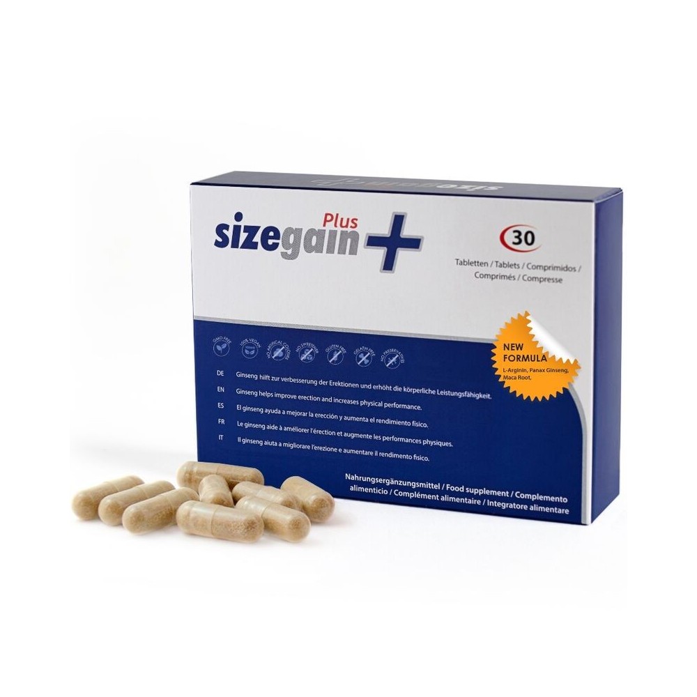 500 COSMETICS - PILULES SIZEGAIN PLUS POUR AGRANDIR LE PÉNIS