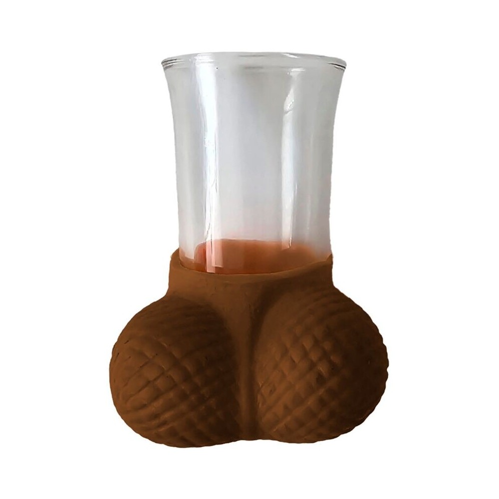 DIABLO PICANTE - BICCHIERE DA SHOT IN CRISTALLO CON UOVA MULATO