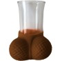 DIABLO PICANTE - CRYSTAL SHOT GLASS WITH MULATO EGGS