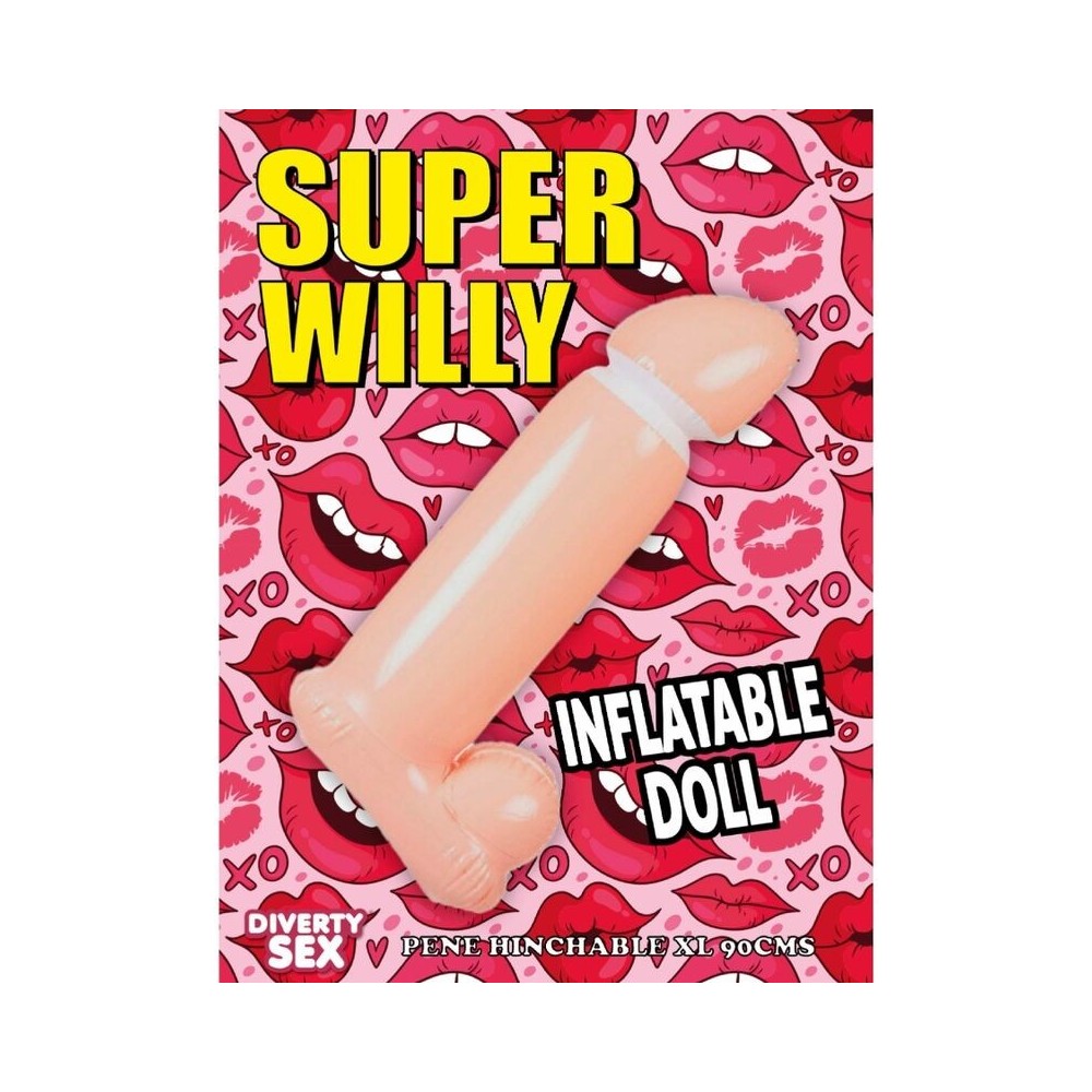 DIABLO PICANTE - PENE GONFIABILE 100 CM