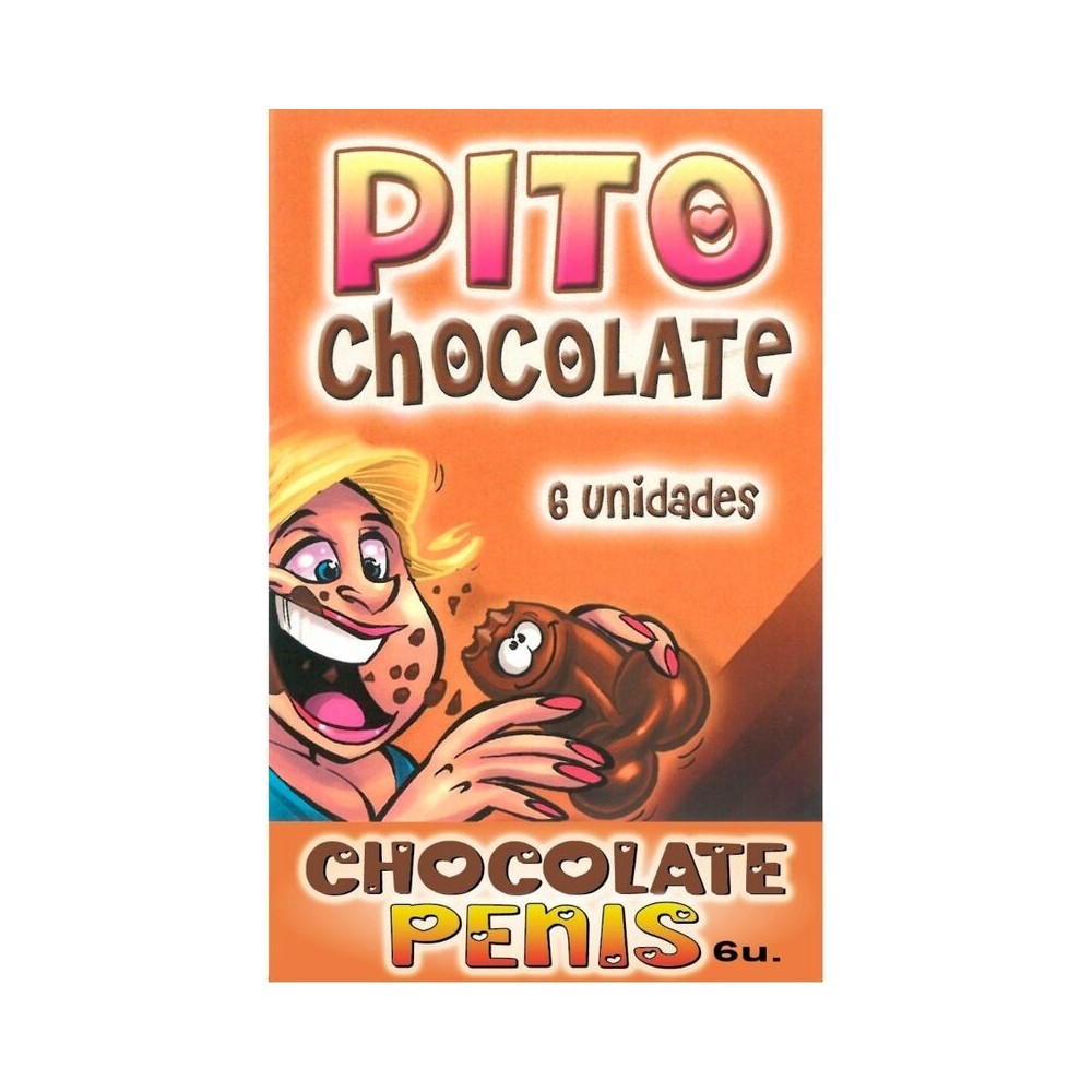 DIABLO PICANTE ? SCHACHTEL MIT 6 SCHOKOLADEN IN PENISFORM