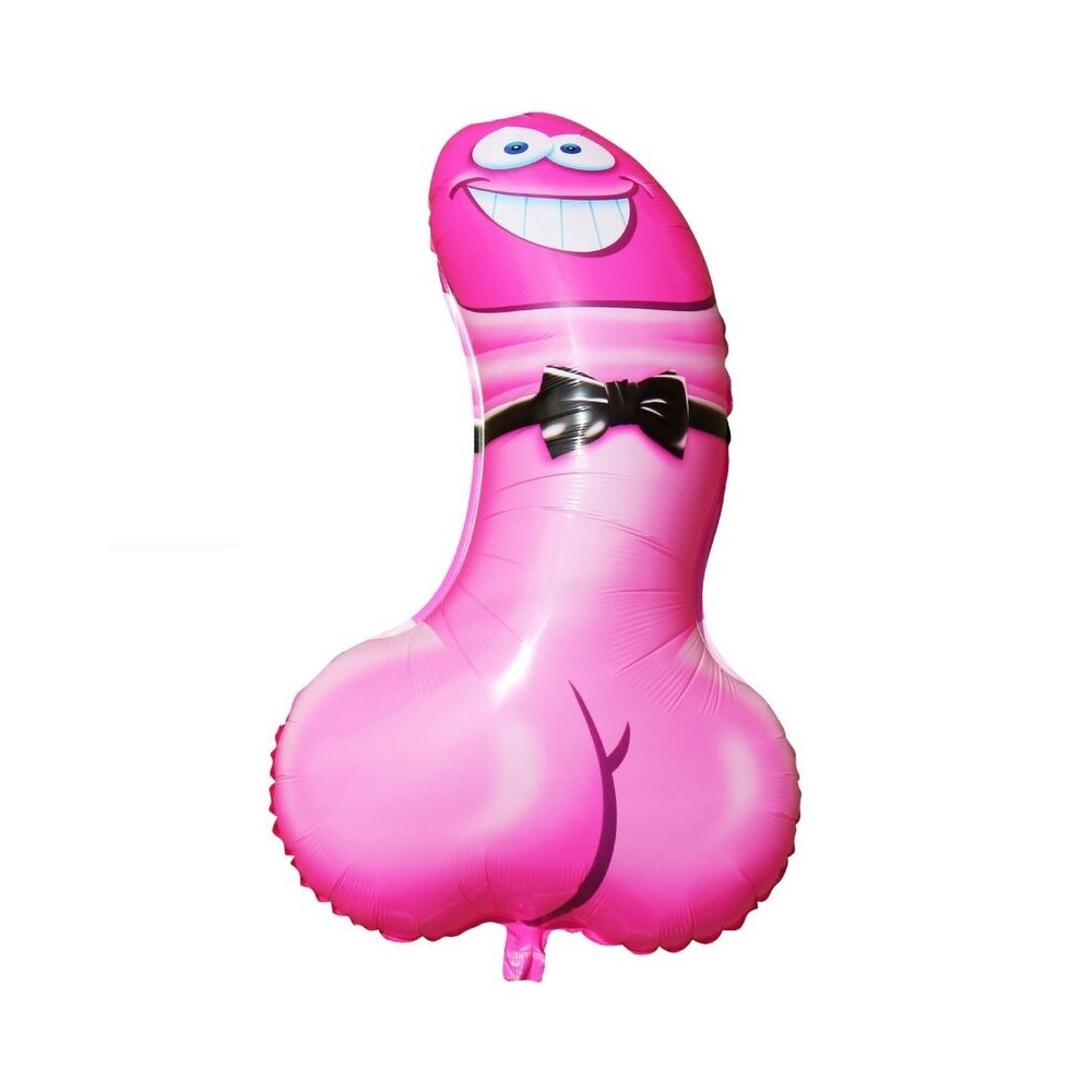 DIABLO PICANTE - BALLON DE FÊTE EN FORME DE PÉNIS ROSE
