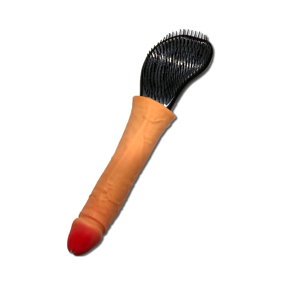 DIABLO PICANTE - HAIR BRUSH WITH PENIS AT THE TIP