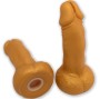 DIABLO PICANTE - PENIS SHAPED PIGGY BANK 22.5 CM GOLD