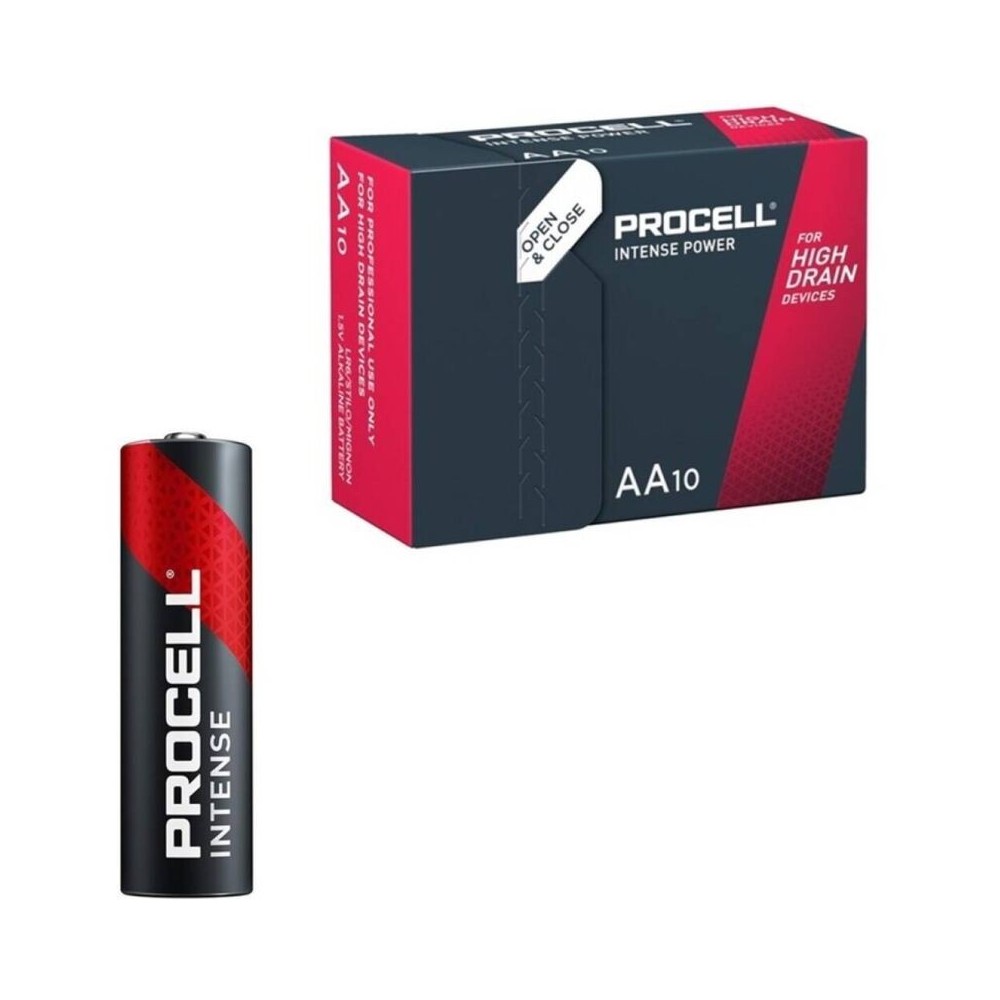 PROCELL - INTENSE POWER ALCALINE LR6 AA 1,5V BOÎTE*10