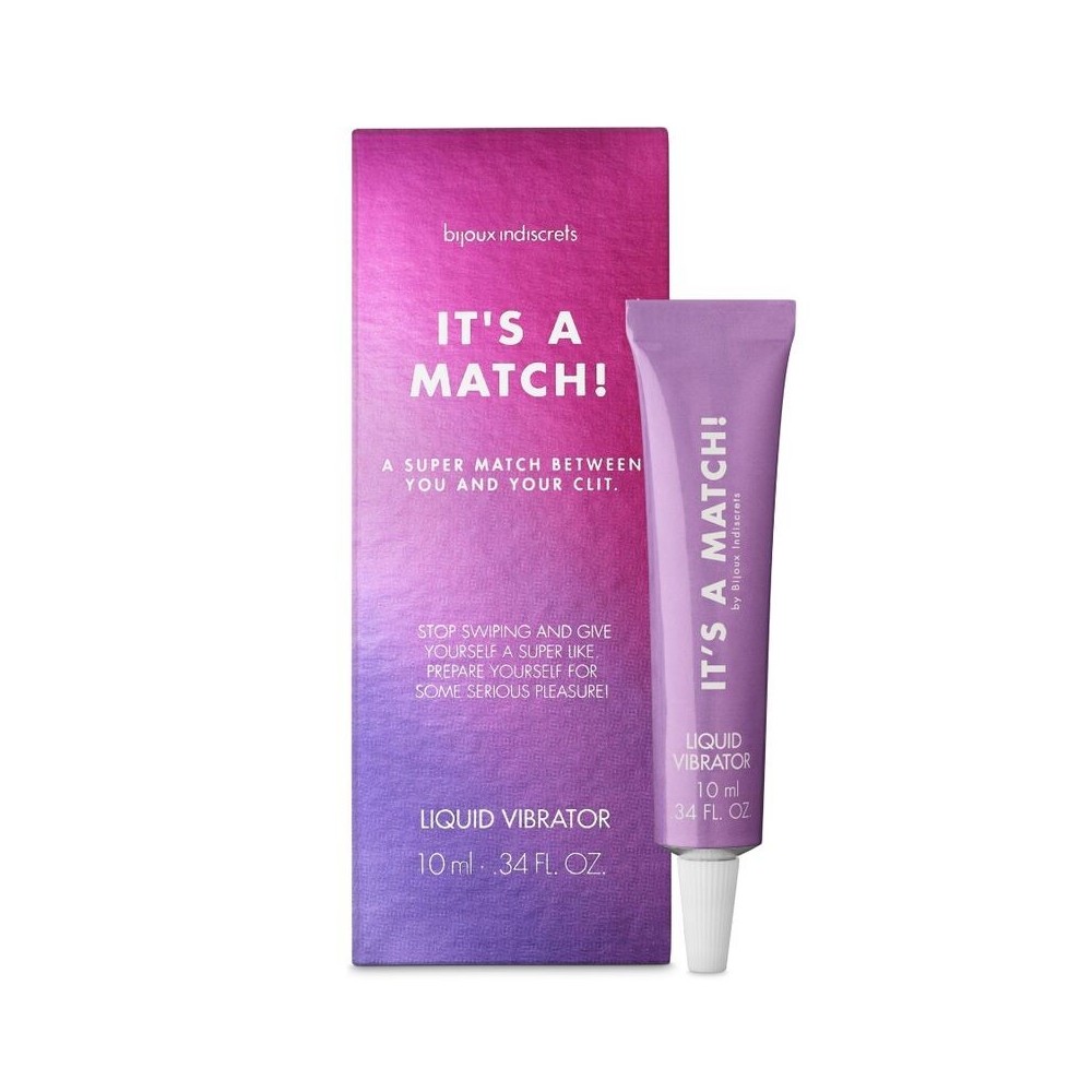 BIJOUX - ITS A MATCH LIQUID VIBRATOR 10 ML