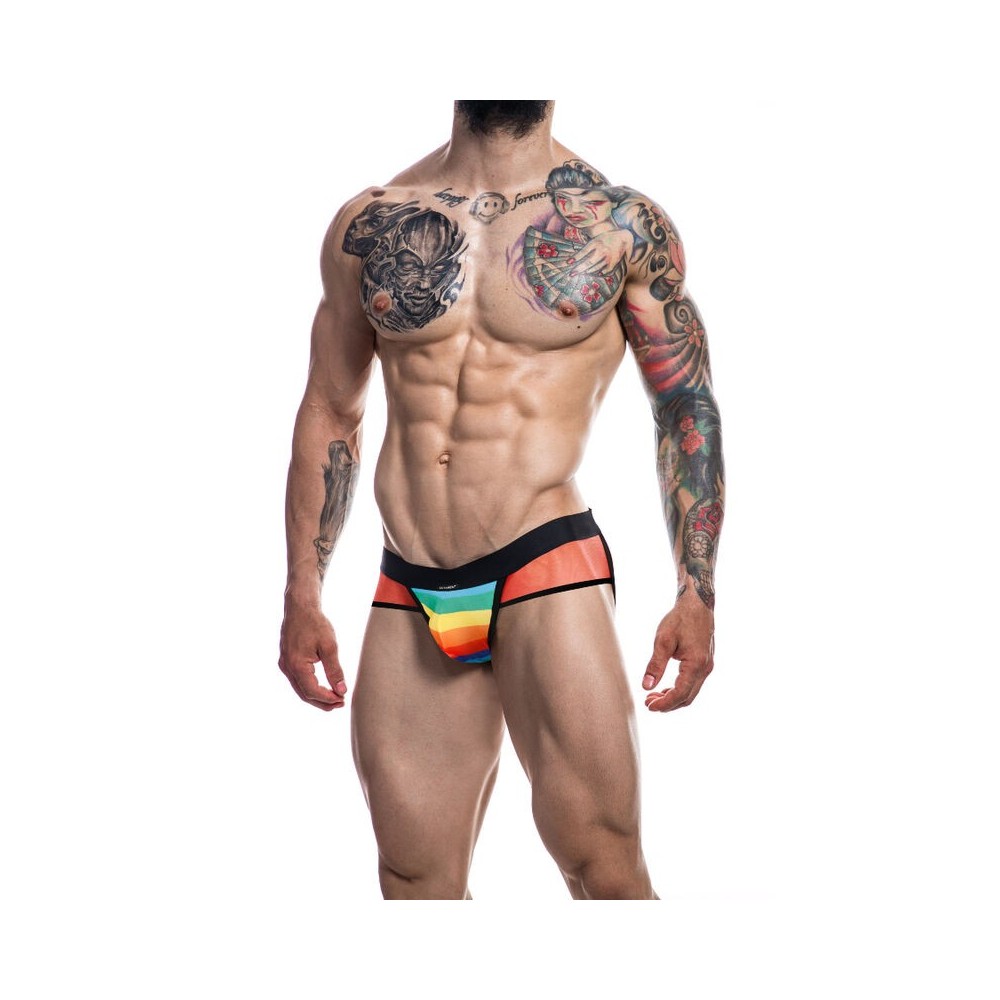 CUT4MEN - JOCKSTRAP ARC-EN-CIEL XL