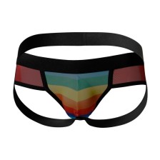 CUT4MEN - JOCKSTRAP ARC-EN-CIEL XL