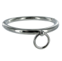 METAL HARD - COLLANA BDSM CON ANELLO 18CM