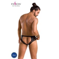 PASSION - 030 SLIP OUVERT TOM NOIR L/XL