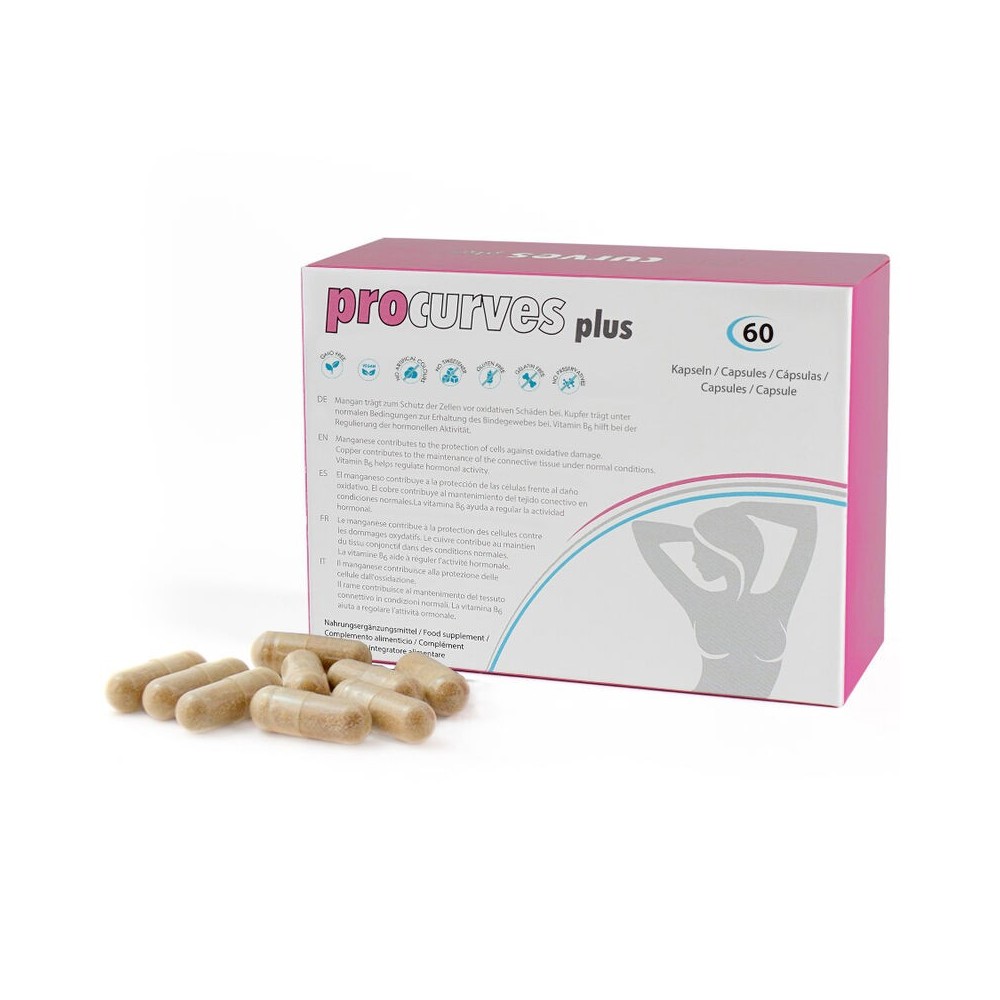 500 COSMETICS - PROCURVES PLUS NATURAL BREAST ENHANCEMENT CAPSULES