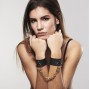 BIJOUX INDISCRETS - MAZE POLSINI LARGI NERO