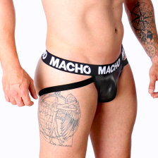 MACHO - MX25NC JOCK BLACK LEATHER M