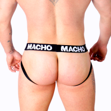 MACHO - MX25NC JOCK BLACK LEATHER M