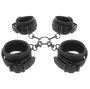 FETISH SUBMISSIVE - HOGTIE AND CUFF SET WITH NEOPRENE LINING