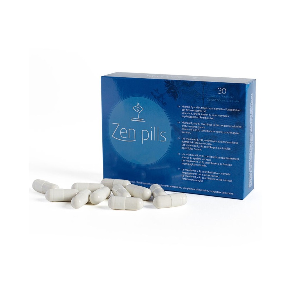 500 COSMETICS - ZEN PILLS CÁPSULAS PARA REDUZIR A ANSIEDADE