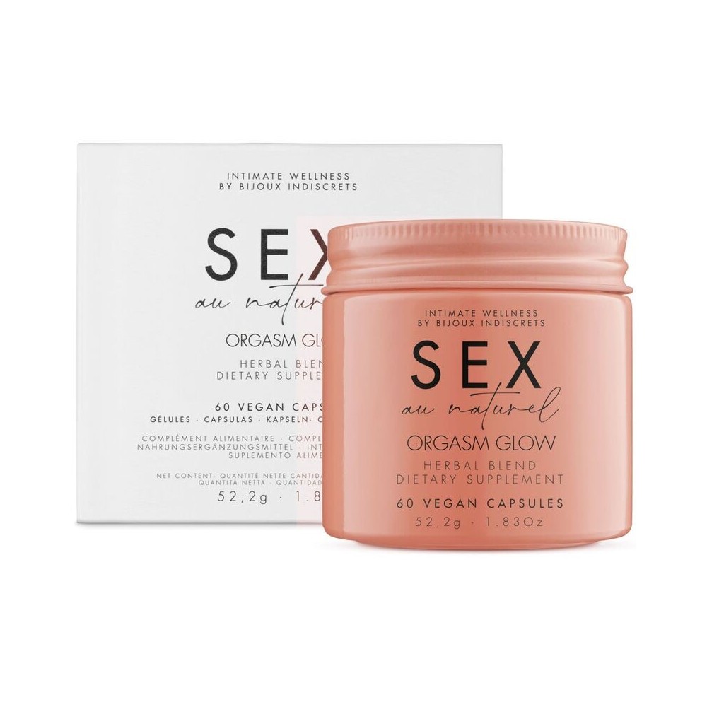 BIJOUX - ORGASM GLOW FOOD SUPPLEMENT 60 CAPSULES