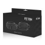 FETISH SUBMISSIVE - POLSINI ALLA CAVIGLIA IN PELLE VEGANA CON FODERA IN NEOPRENE
