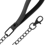 FETISH SUBMISSIVE - COLLAR WITH LEASH WITH NEOPRENE LINING