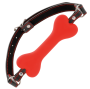 DARKNESS - KNOCHENKNOPF AUS SILIKON ROT