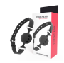 DARKNESS - BLACK BREATHABLE SILICONE GAG