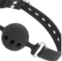 DARKNESS - BLACK BREATHABLE SILICONE GAG