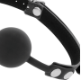 DARKNESS - BLACK SILICONE GAG