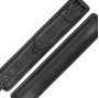 DARKNESS - APPUI-POIGNETS EN CUIR NOIR