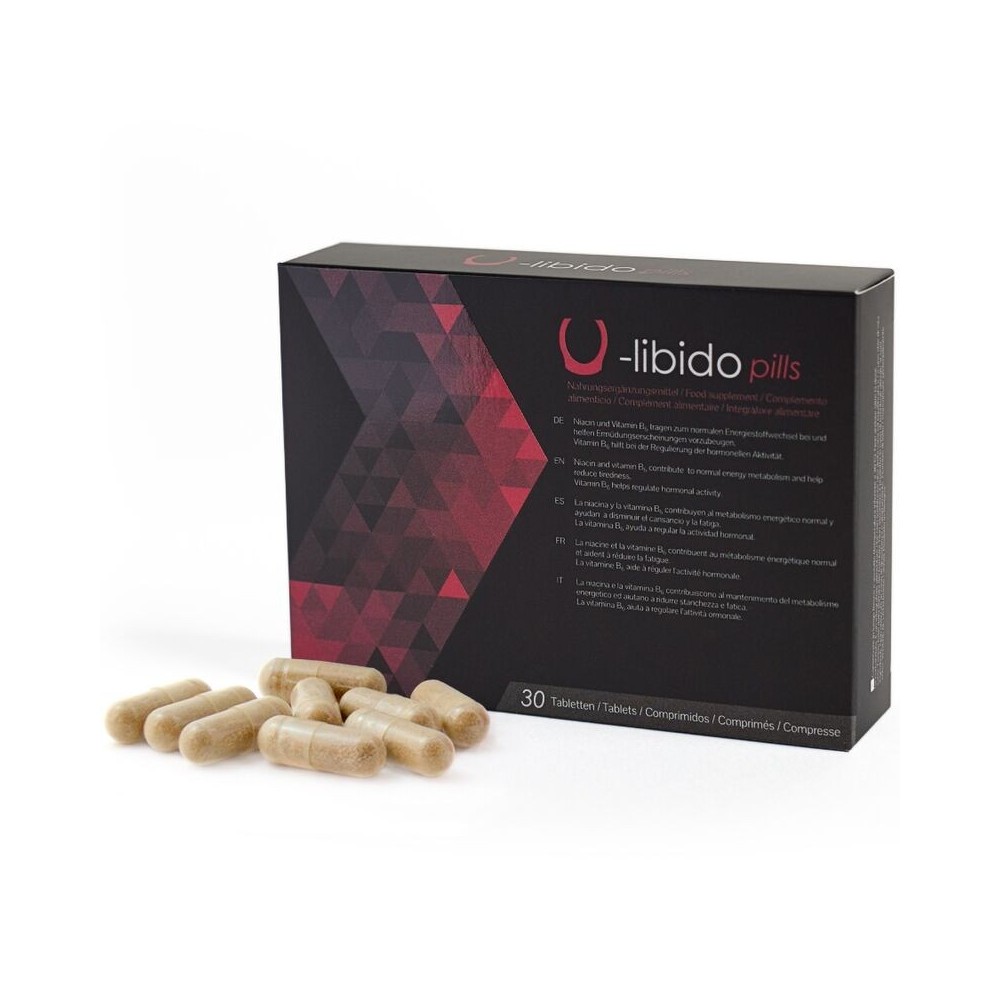 500 COSMETICS - U-LIBIDO AUGMENTE LA LIBIDO FEMININE - 30 CAPSULES