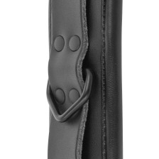 DARKNESS - LEATHER AND HANDCUFFS BLACK