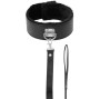 DARKNESS - COLLIER AVEC LAISSE TITANE
