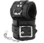 DARKNESS - LOVE CUFFS WRIST WITH FUR BLACK