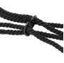 DARKNESS - POIGNETS OU CHEVILLES 100% COTON NOIR