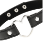 COQUETTE CHIC DESIRE - COLLANA IN PELLE VEGANA ACCESSORIO CUORE DONNA