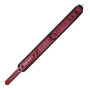 FETISH SUBMISSIVE DARK ROOM - HALSBAND MIT LEINE MIT NEOPRENFUTTER