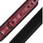 FETISH SUBMISSIVE DARK ROOM - POLSINI ALLA CAVIGLIA IN PELLE VEGANA CON FODERA IN NEOPRENE