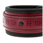 FETISH SUBMISSIVE DARK ROOM - MENOTTES DE CHEVILLE EN CUIR VÉGAN AVEC DOUBLURE EN NÉOPRÈNE