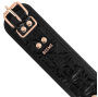 BEGME - BLACK EDITION PREMIUM VEGAN LEATHER COLLAR WITH NEOPRENE LINING