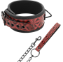 BEGME - COLLARE IN PELLE VEGANA PREMIUM RED EDITION CON FODERA IN NEOPRENE
