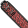 BEGME - COLLIER EN CUIR VÉGAN PREMIUM ÉDITION ROUGE AVEC DOUBLURE EN NÉOPRÈNE