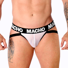 MACHO - MX26X1 JOCK NET BIANCO S