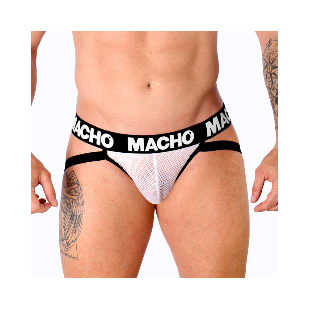 MACHO - MX26X1 JOCK NET BIANCO S