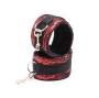 OHMAMA FETISH - SHORT VELVET LACE WRIST RESTRAINTS NYLON