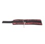 OHMAMA FETISH - SHORT VELVET LACE WRIST RESTRAINTS NYLON