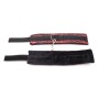 OHMAMA FETISH - SHORT VELVET LACE WRIST RESTRAINTS NYLON