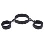 OHMAMA FETISH - NYLON COLLAR WITH WRIST RESTRAINTS